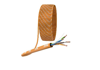 Кабель витая пара U/UTP 4х2х24 AWG Cat5e CU нг(А) HF (уп.305м) ЭРА Б0044430