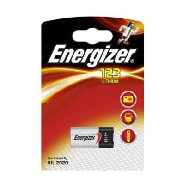 Элемент питания литиевый Lithium CR123А BL1 (1/6/60) (блист.1шт) Energizer 380
