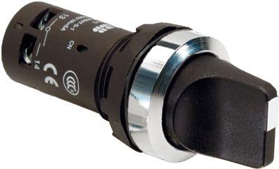 Переключатель 2-х поз. C2SS1-30B-11 чер. ABB 1SFA619200R3076