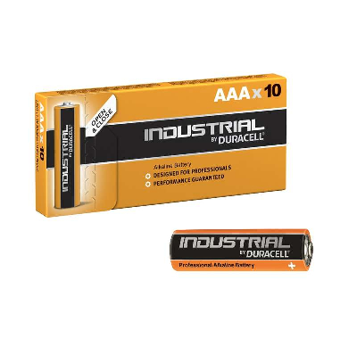Элемент питания алкалиновый Industrial LR03 (карт. коробка 10шт) Duracell Б0032840