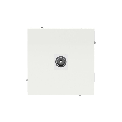 Розетка телевизионная одиночная TV KANT бел. магнолия DKC 7000503
