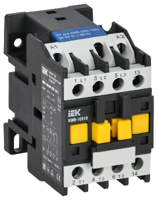 Контактор КМИ-10910 9А 110В/АС3 1НО ИЭК KKM11-009-110-10