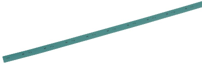 Трубка термоусадочная ТТУ 50/25 зел. 1м ИЭК UDRS-D50-1-K06