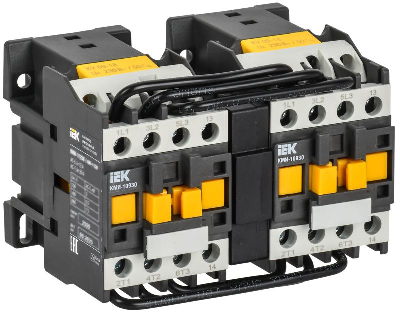 Контактор КМИ-10930 реверс 9А 230В/АС3 2НО KARAT IEK KKM13-009-230-20-1