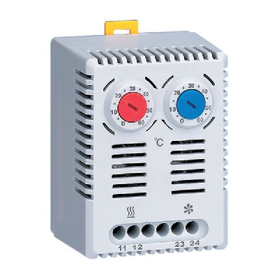 Термостат NO+NC (охлаждение и обогрев) на DIN-рейку 10A 230В IP20 PROxima EKF T2C10M