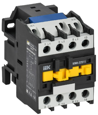 Контактор КМИ-22511 25А 230В/АС3 1НЗ ИЭК KKM21-025-230-01