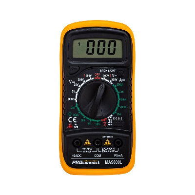 Мультиметр универсальный MAS830L(DT850L) PROCONNECT 13-3021