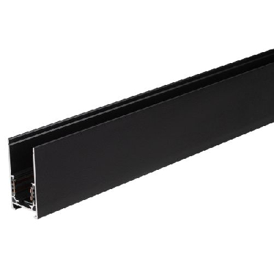 Шинопровод трековый TRM-S20-100-B L1000 48В магнитный накладной черн. Эра Б0054838