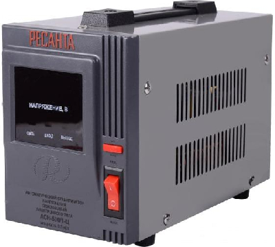 Стабилизатор напряжения АСН-500/1-Ц 1ф 0.5кВт IP20 релейный Ресанта 63/6/1