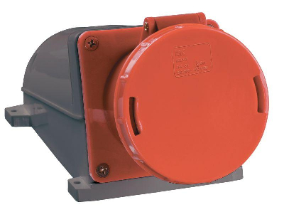 Розетка ОП 125А 380В 3P+PE+N ССИ-145 IP54 ИЭК PSR12-125-5