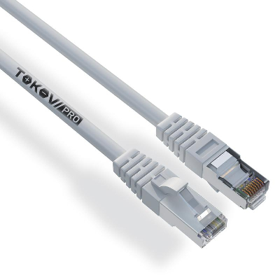 Патч-корд кат.5Е F/UTP 24 AWG LSZH 1м TOKOV PRO TOKOV Eletrcic TKP-PC06-5EF-CULSZH-1M