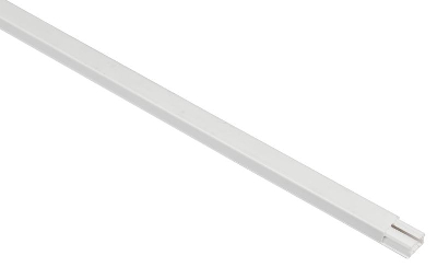 Кабель-канал 1-секц. 20х12.5 L2100 пластик DLPlus без перегородки бел. Leg 030008