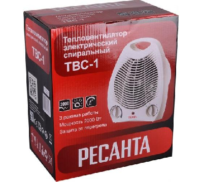 Тепловентилятор ТВС-1 (2кВт) Ресанта 67/2/1