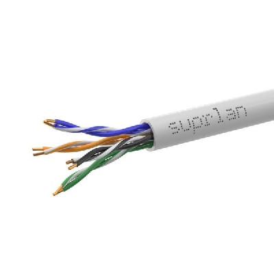 Кабель UTP 4х2хAWG24 кат. 5е Cu LSZH нг(А)-HF In. 305м (м) SUPRLAN Standard 01-0320-1