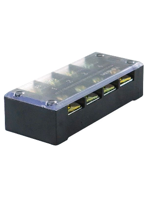 Блок зажимов ТВ-4504 45А 4 клеммные пары IP30 Электротехник ET522093