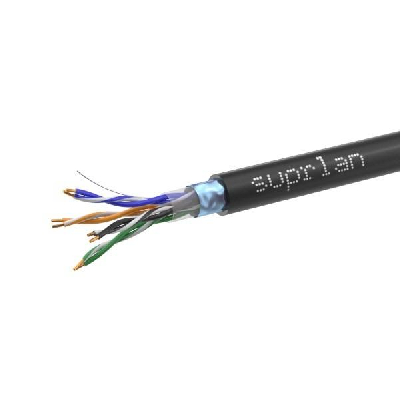 Кабель FTP 4х2х0.51 кат.5E Cu PE Out. Premium 305м (м) SUPRLAN 01-1010-4