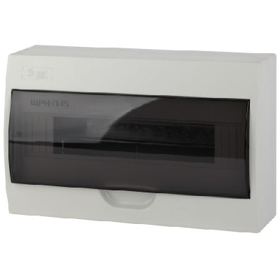 Бокс ЩРН-П-15 мод. навесной пластик IP41 SIMPLE NO-box_simple-plastic_15_surface ЭРА Б0041526