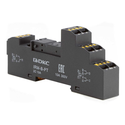 Колодка с клеммами push-in для реле IRM DKC IRM-B-PT