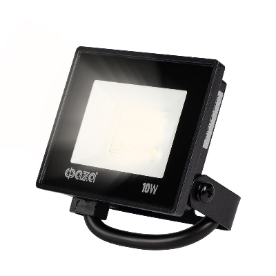 Прожектор светодиодный СДО-20 10Вт 6500К IP65 230В BL прозр. закаленное стекло ФАZА 5047242