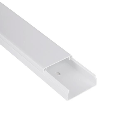 Кабель-канал 20х10 L2000 пластик бел. EKF kkm-20-10
