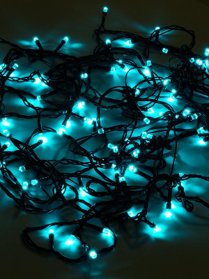 Гирлянда "Кристалл" DC-ILD120-СOG 120LED 12м 220В с контроллером оушен. Shlights 4690601042811