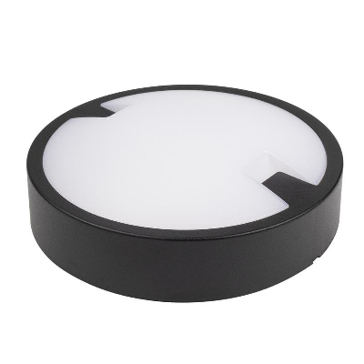 Светильник светодиодный "Банник" PBH-PC8-RA 12Вт 4000К BLACK IP65 ЖКХ пылевлагозащ. черн. JazzWay 5048454
