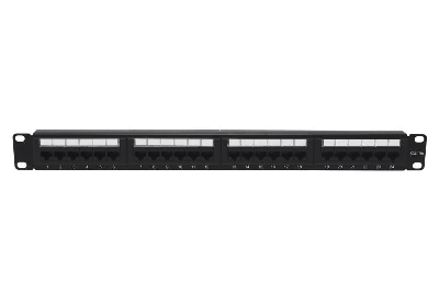 Патч-панель 19 1U кат.5E неэкранир. 24 порта RJ45 Dual IDC TOKOV ELECTRIC TKE-PP-5E-1U-24P-UTP