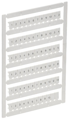Маркер для CTS/CP 4кв.мм "1-10" ARMAFIX IEK AF-CT10D-M-004-01