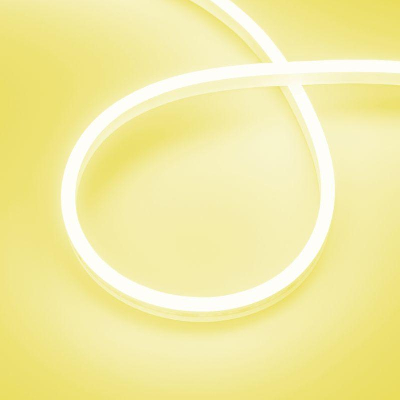 Лента светодиодная AURORA-PS-A120-12x6mm 24V Yellow 10Вт/м IP65 2835 герметичная (уп.5м) Arlight 036682