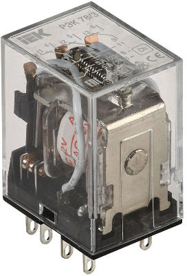 Реле РЭК 78-3 5А 12В AC ИЭК RRP20-3-05-012A