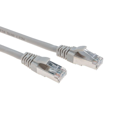 Патч-корд F/UTP CAT 5e RJ45-RJ45 26AWG LSZH сер. 1м Rexant 02-0110-1