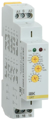 Реле времени многофункц. ORT 1 контакт 12-240В AC/DC IEK ORT-M1-ACDC12-240V