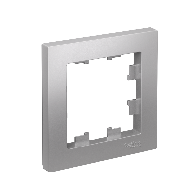 Рамка 1-м ATLAS DESIGN алюм. SchE ATN000301