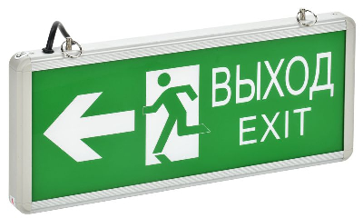 Светильник светодиодный ССА 1003 "ВЫХОД-EXIT" двустор. 3Вт ИЭК LSSA0-1003-003-K03