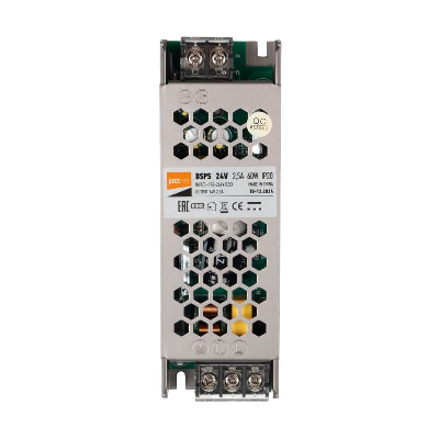 Драйвер BSPS 24В 2.5А=60Вт IP20 JazzWay 5015500